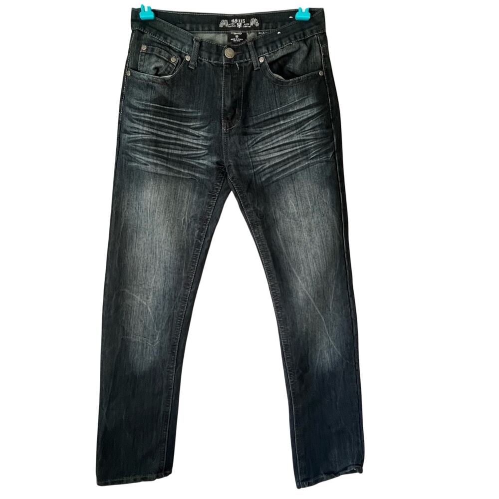 GS115 Men’s Dark Wash Straight Jeans Size 30